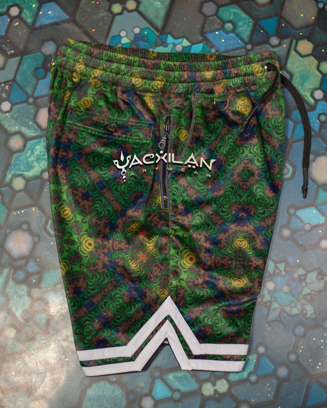 Boxing Short White Mountains Men / Velvet Fawn - ENTLINGS